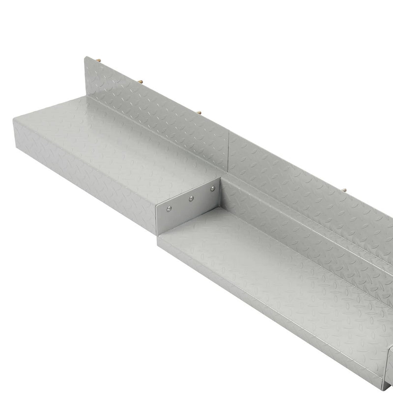 DURAFORCE Rear Step Bumper 83" Gray Universal Screw-On for Enclosed Utility Body