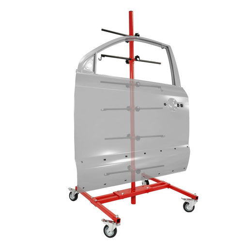 DURAFORCE Powder Coated Adjustable Tree Paint Stand for Autobody Door Fender Panel