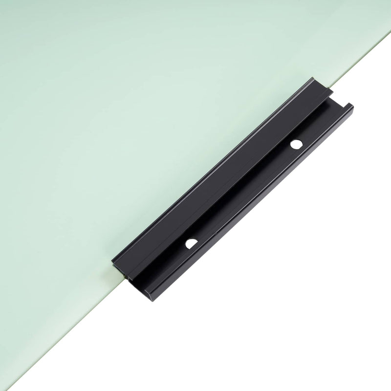 DURAFORCE Light Green Door Window Glass for Ford F-150 Bronco 1987-97 Front Driver Side