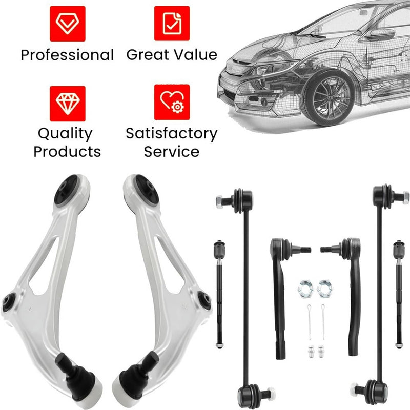 Front Lower Control Arm Ball Joint Sway Bars for Nissan Altima Maxima 15-19
