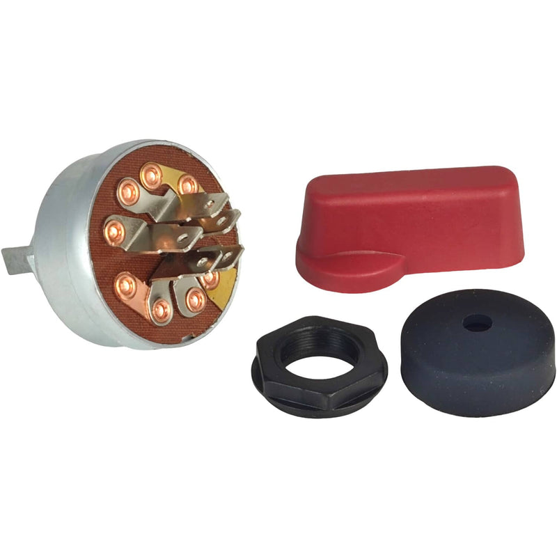 DURAFORCE 217680 207073 Ignition Switch for Miller Legend 302 Welder 4 Post 5 Terminal