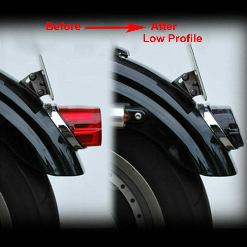 Smoke LED Tail Light Brake Rear for Harley Road King Electra Glide Tour Dyna FXR