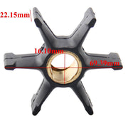 DURAFORCE 396809 Outboard Impeller for OMC Johnson Evinrude 18-3368 9-45208