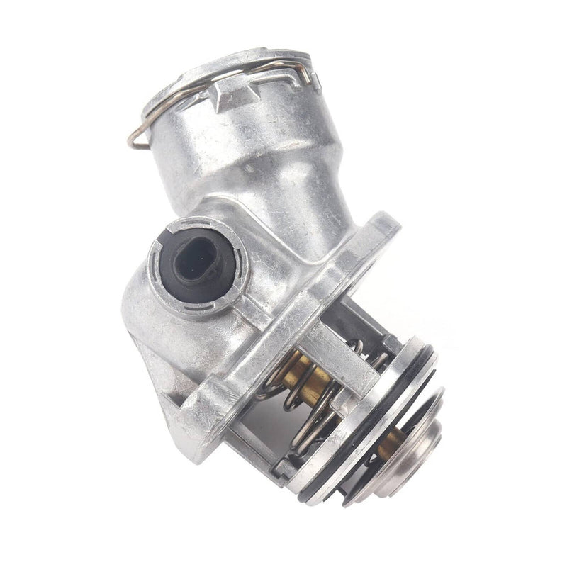 Engine Coolant Thermostat Assembly w/ Sensor for Mercedes C300 C350 E350 ML350