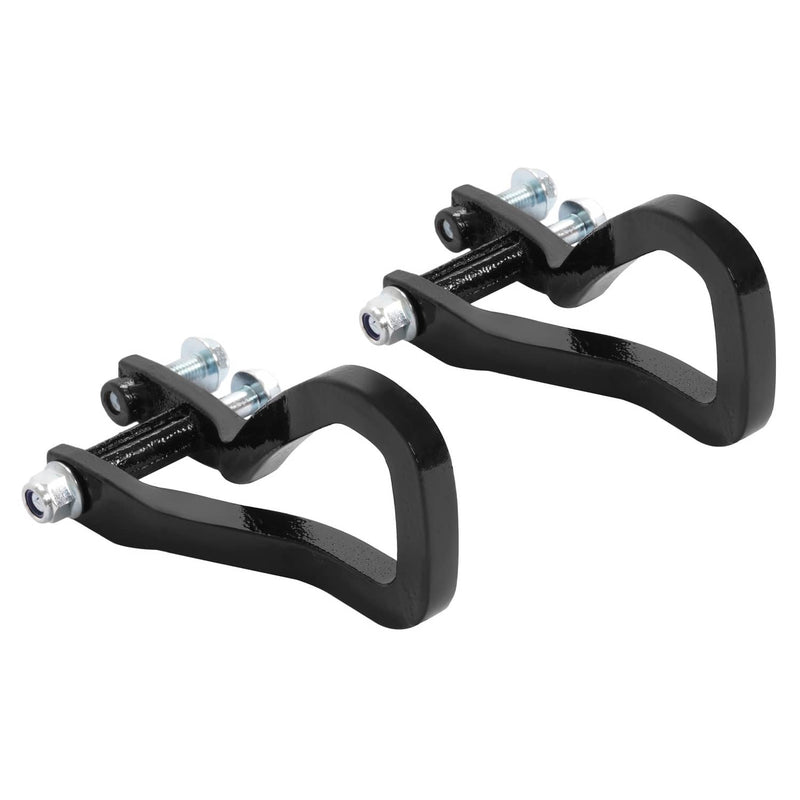 DURAFORCE Heavy Duty Front Car Tow Hooks With Bolts for GMC Sierra 1500 2019-2026 Black
