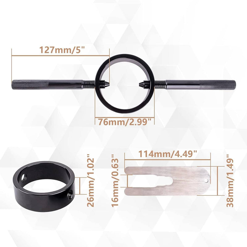 Fork Spring Compressor Tool Kit for Upside Down Streetbike 50cc-1300cc