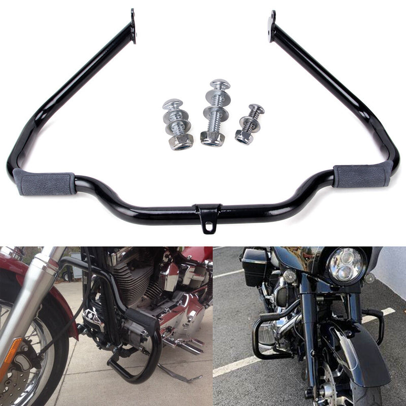 Mustache Highway Engine Crash Guard Bar for Harley Touring Electra Glide 2009-24