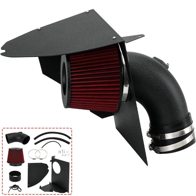 4" Cold Air Intake System Kit Red Filter for BMW M340i G20 G21 B58 3.0L