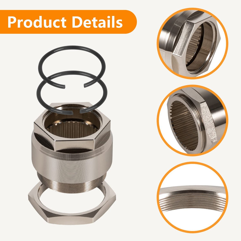 Rear Axle Lock Jam Nut for Honda TRX300EX TRX400EX TRX250X 450R ATC250R