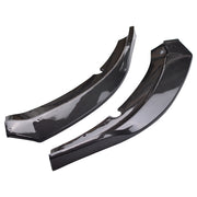 DURAFORCE Front Bumper Lip Splitter Spoiler For Dodge Charger SRT 15-23 Carbon Fiber Style