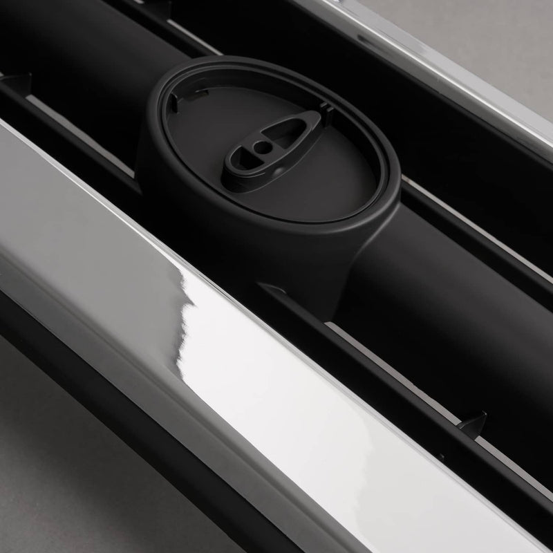 DURAFORCE Grille Assembly for Toyota 4Runner 1996-1998 Chrome Shell With Emblem Base