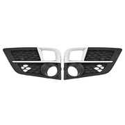 DURAFORCE Front Bumper Fog Lights Chrome Trim Covers for Honda Odyssey 2018-2020 Pair