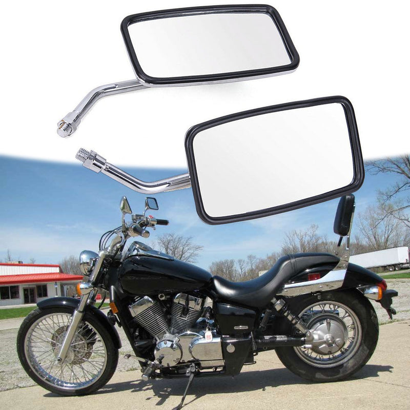 Rearview Side Mirrors for Honda Shadow Spirit 750 1100 VLX600 VT600C VTX1100