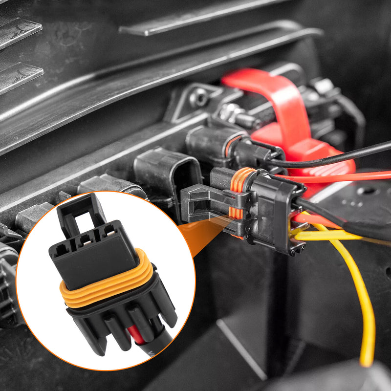 LED Light Bar Wiring Harness Rocker Switch Kit for Polaris Ranger 570 900 1000