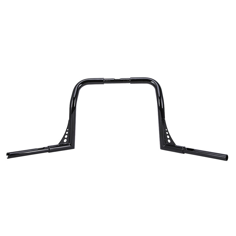14" Rise Ape Hanger Handlebar Black for Harley Road King Electra Street Glide