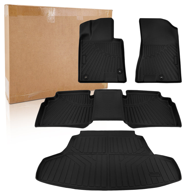 Heavy Duty Floor Mats Cargo Liner for Hyundai Sonata 2020-2024