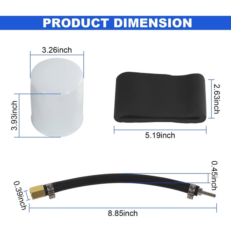 121003 Upper Fuel Filter Conversion Kit for Ford 6.7L Powerstroke 2011-2025