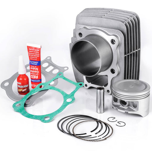 DURAFORCE Cylinder Piston Gasket Top End Rebuild Kit for Honda Rancher TRX350 00-06