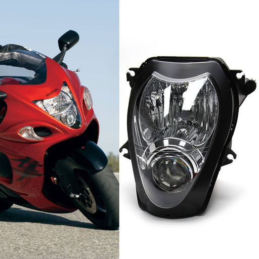 DURAFORCE Front Headlight Head Lamp for Suzuki Hayabusa GSX1300R 1999-2007 Motorcycle