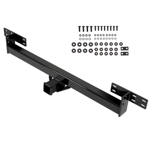 DURAFORCE 2000Lbs Rear Trailer Hitch Receiver Powder Coated for Jeep Willys CJ3 1955-1966