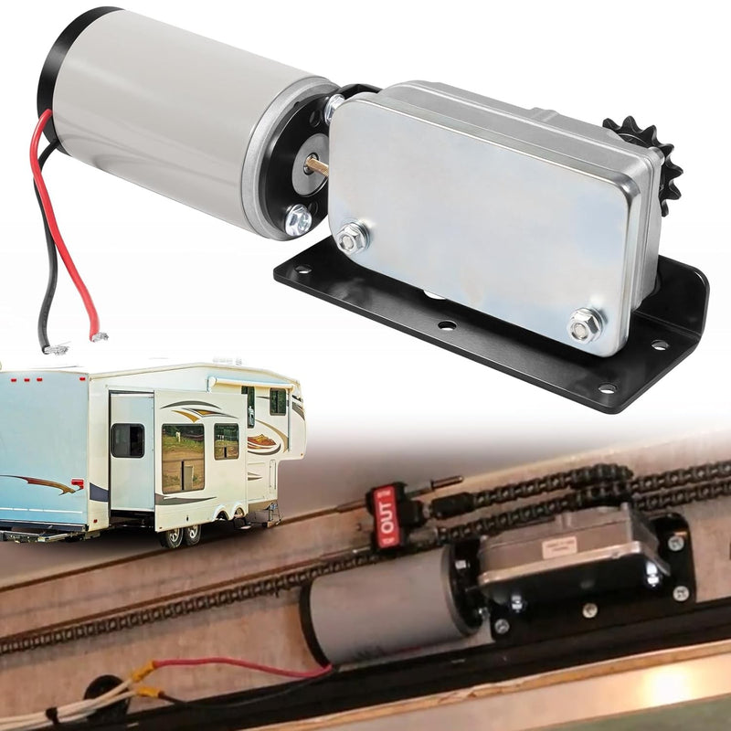225008 Slide Out Gear Box With Bracket for BAL Accu-Slide RV Trailer