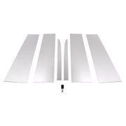 DURAFORCE Stainless Steel Pillar Post Trim for Chevy Silverado Sierra for GMC 2019-2025