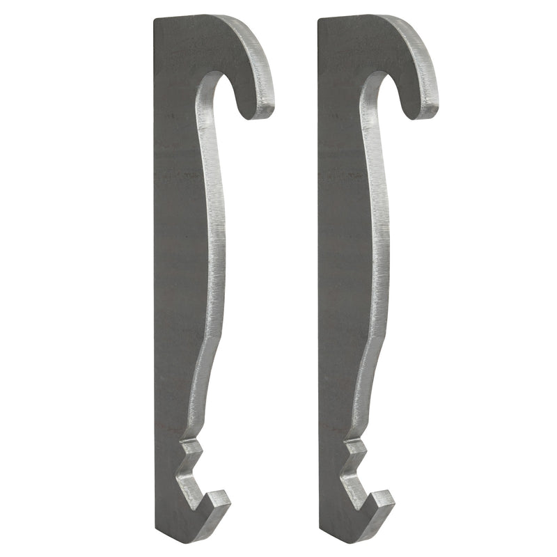 2pcs Steel Quick Attach Bracket 1-1/2" for Cat Fusion Coupler Loader Mounts
