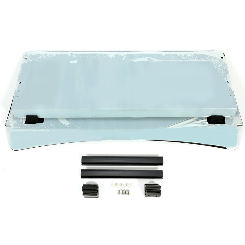 Folding Tinted Windshield Windscreen for EZGO Express S4 L4 Golf Cart