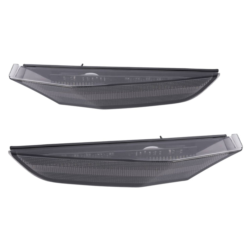 DURAFORCE LED Side Marker Lights Left Right Smoke for Infiniti G35 Sedan 2001-2006 2PCS