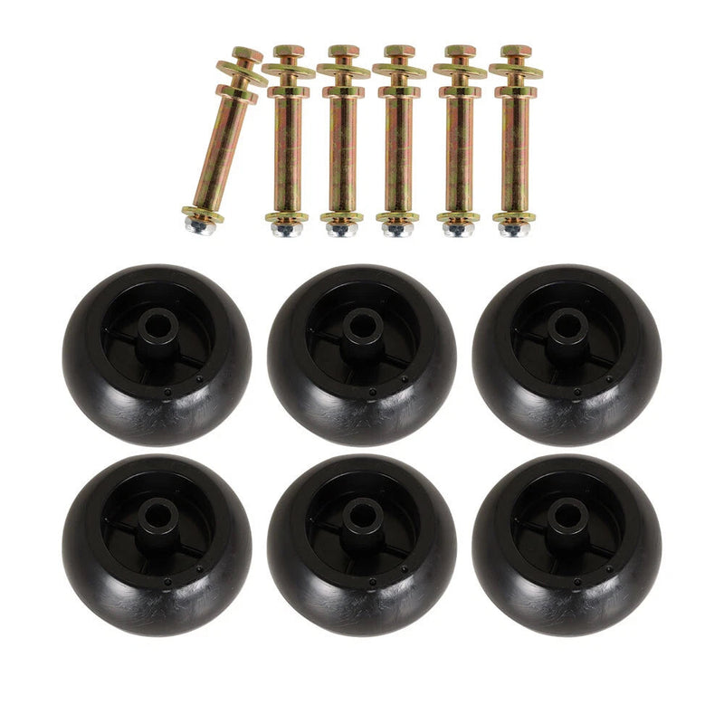 DURAFORCE 6 Pack Exmark Mower Anti Scalp Deck Wheel Kit 103-7263 109-2098 1-603299