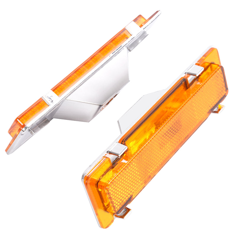 Yellow Lens Side Marker Lights for Chevy Camaro for Pontiac Firebird 82-92 2PC
