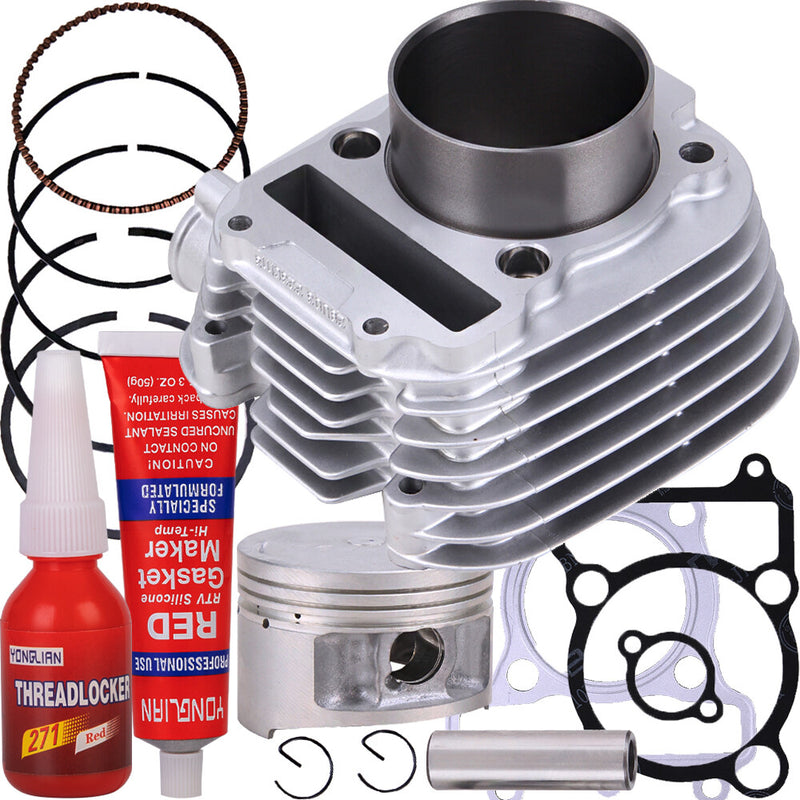 Cylinder Piston Gaskets Top End Rebuild Kit for Yamaha XT225 TTR225 TTR230 ATV
