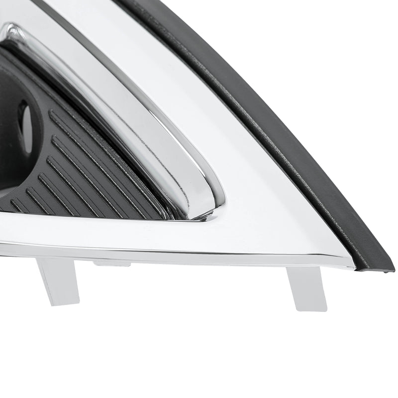 Fog Light Bezel Cover Trim Front Left Black Chrome for Chevy Traverse 2013-2017