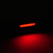 DURAFORCE Rear Bumper Diffuser LED Brake Light Gloss Black for Hyundai Elantra 2021-23