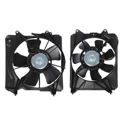 DURAFORCE AC Condenser Radiator Cooling Fan Assembly for Honda HR-V 2016-2018