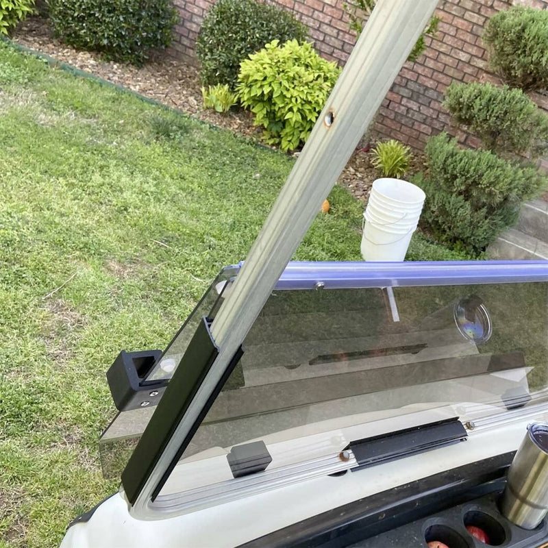 Golf Cart Tinted Folding Windshield Windscreen for Yamaha G14 G16 G19 1995-2003