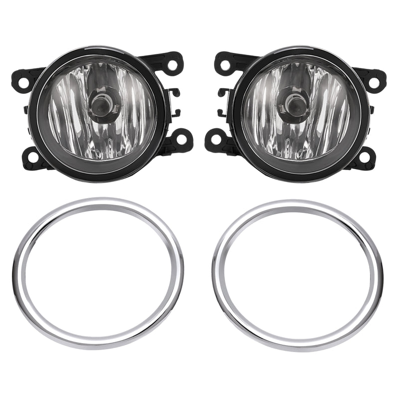 Clear Fog Lights With Ring Wiring Switch for Honda Pilot EX 2012-2015