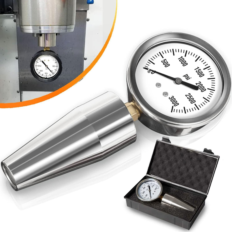 Drawbar Force Gage Spindle Force Test Gauge for CAT40 or BT40 CNC Machines