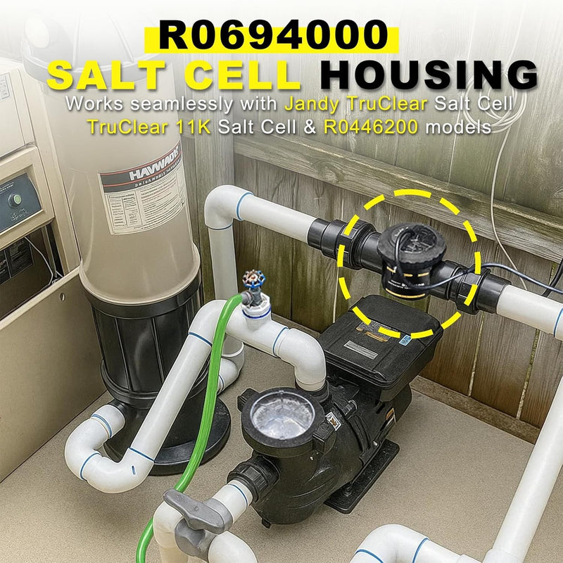 R0694000 Replacement Housing With Unions for Jandy TruClear 11K
