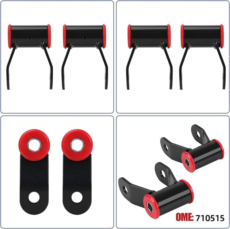 710515 Rear Shackles Lift Kit for Chevy Silverado Sierra 1500 Truck