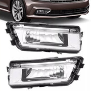 DURAFORCE Bumper Fog Lights for Volkswagen Passat 2012-2015 Driver Passenger Pair