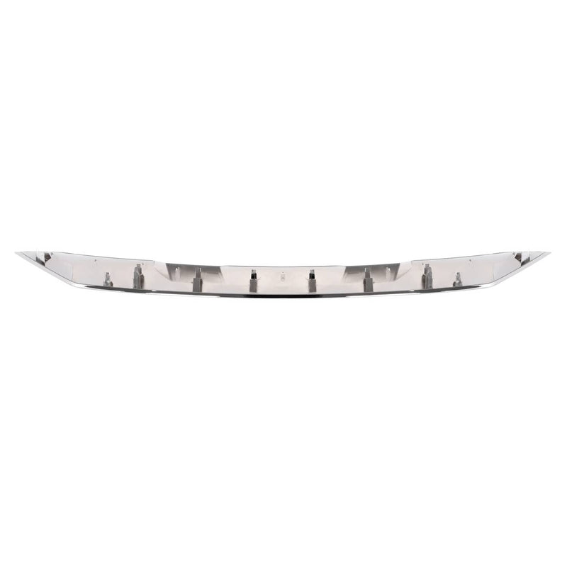 DURAFORCE Front Upper Top Grille Hood Molding Trim Chrome for GMC Sierra 1500 2022-2024