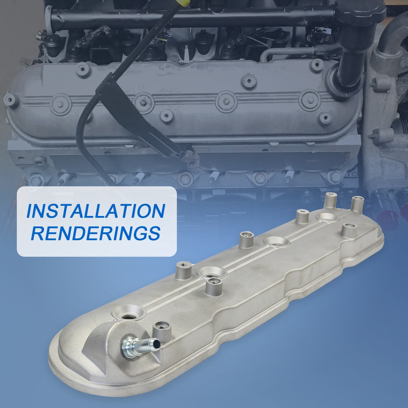 12570427 Left Driver Side Valve Cover for Cadillac Chevy GMC Pontiac 1999-2008