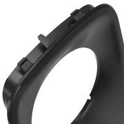 DURAFORCE Fog Light Trim Cover for Honda Pilot 2009 2010 2011 Black Driver & Passenger