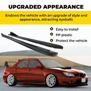 DURAFORCE CS Side Skirt Rocker Extensions for Subaru Impreza WRX STI 02-07 PP