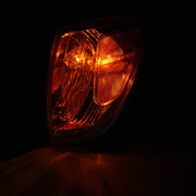 DURAFORCE Corner Signal Marker Lights for Land Cruiser 2005-2007 Chrome Amber L+R Set