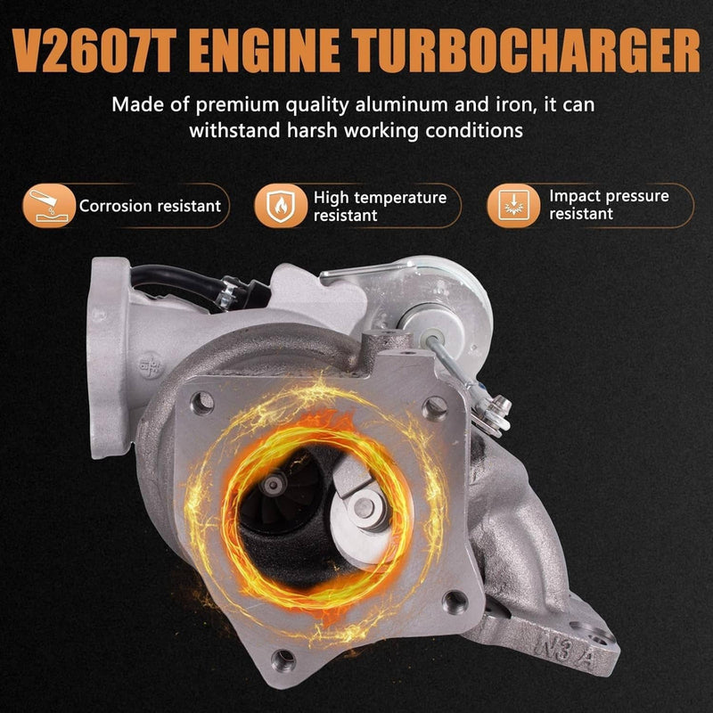 Turbo Turbocharger for Chevy Camaro Equinox Malibu Cadillac ATS 2.0L 12682937