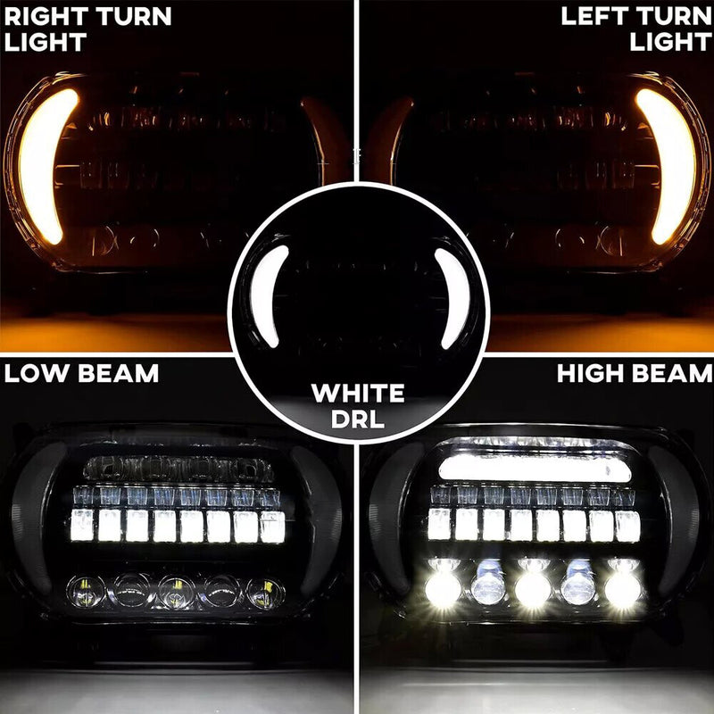 LED Headlight Running Turn Signal DRL Kit for Harley Road Glide 2015-2024