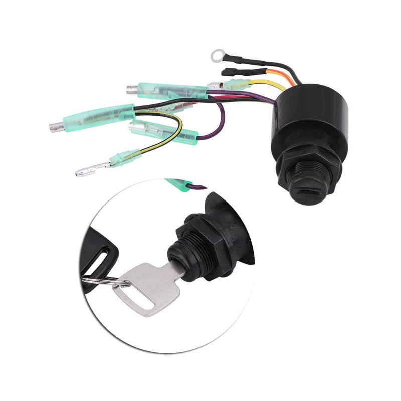 DURAFORCE 17009A5 Ignition Switch Key for Mercury Outboard Engine 6-Wire Replaces MP510909