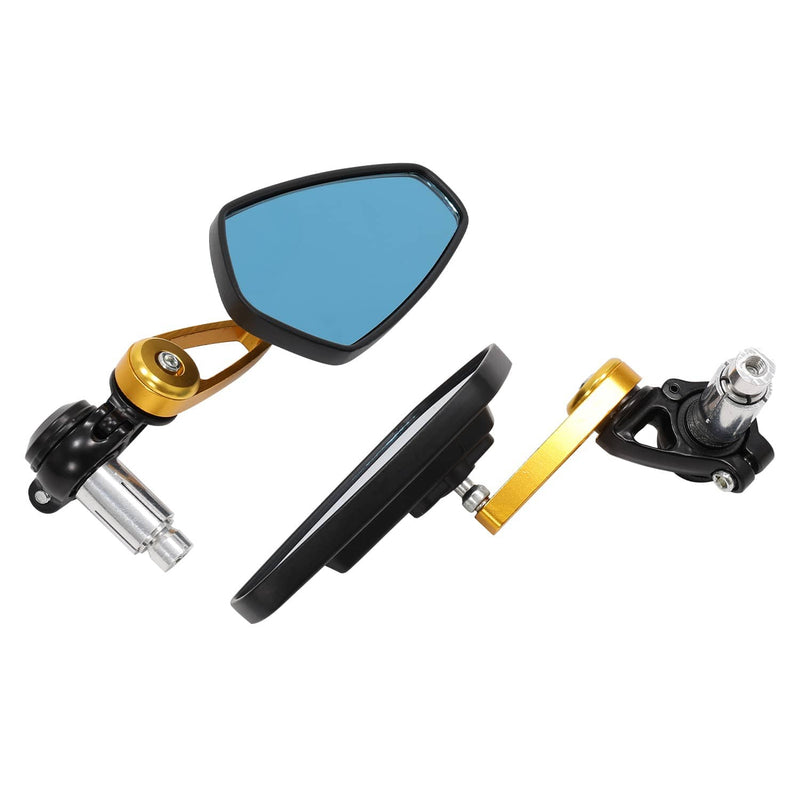 7/8" 22mm Bar End Side Mirrors for Suzuki SV650 GSX-S750 GSX-S1000